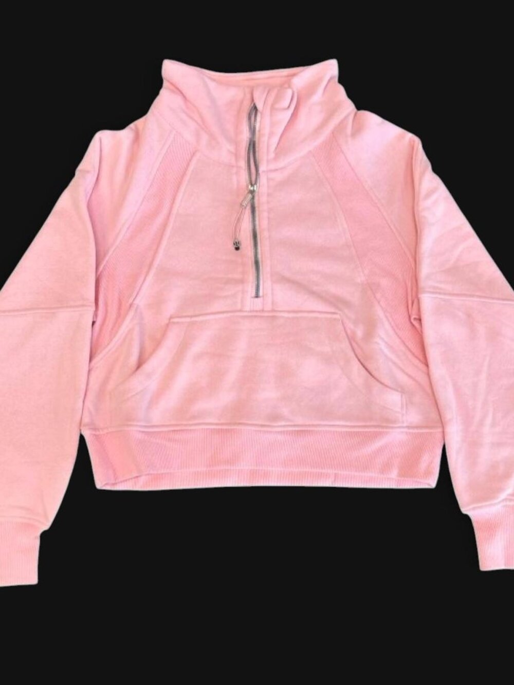 Lululemon Pink Half Zip Pullover Sweatshirt